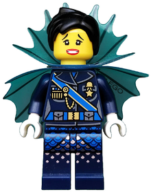 Minifig coltlnm11 - Shark Army General #1, The LEGO Ninjago Movie (Minifigure Only without Stand and Accessories) - De BrickPlaats