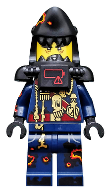 Minifig coltlnm14 - Shark Army Great White, The LEGO Ninjago Movie (Minifigure Only without Stand and Accessories) - De BrickPlaats