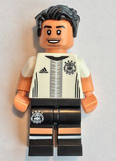 Minifig dfb008 - Mesut Özil, Deutscher Fussball-Bund / DFB (Minifigure Only without Stand and Accessories) - De BrickPlaats