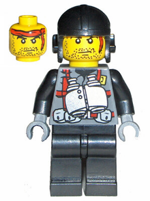 Minifig din009 - Digger - Binoculars Torso - De BrickPlaats