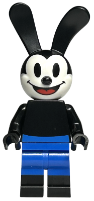 Minifig dis092 - Oswald the Lucky Rabbit, Disney 100 (Minifigure Only without Stand and Accessories) - De BrickPlaats