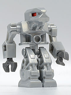 Minifig exf015 - Devastator - Pearl Light Gray Torso, Red Eyes - De BrickPlaats
