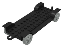 Part fabaa1 - Fabuland Car Chassis 6 x 14 with Hitch - De BrickPlaats