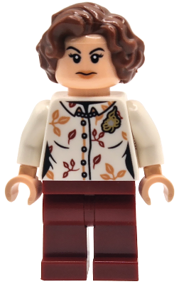 Minifig hp567 - Petunia Dursley - White Blouse with Necklace - De BrickPlaats