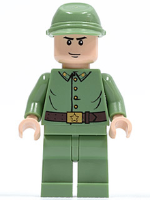 Minifig iaj017 - Russian Guard 2 - De BrickPlaats