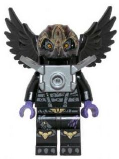 Minifig loc033 - Rawzom - Flat Silver Armor - De BrickPlaats