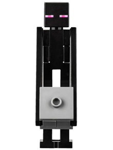 Minifig min024 - Enderman - Light Bluish Gray Block - De BrickPlaats