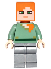 Minifig min026 - Alex - Flat Silver Legs - De BrickPlaats