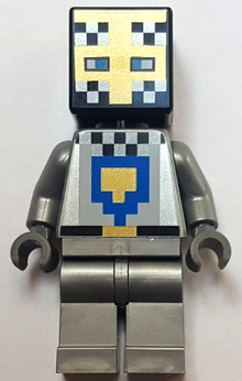 Minifig min080 - Knight - Black Head - De BrickPlaats