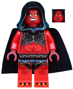 Minifig nex047 - Lavaria - Cape - De BrickPlaats