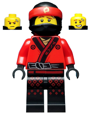 Minifig njo0349 - Kai - The LEGO Ninjago Movie, Fire Mech Driver - De BrickPlaats
