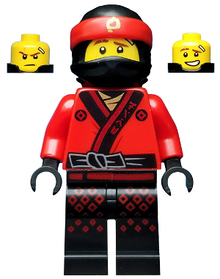Minifig njo0349 - Kai - The LEGO Ninjago Movie, Fire Mech Driver - De BrickPlaats