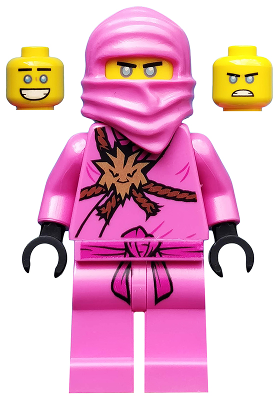 Minifig njo0561 - Zane - Avatar Pink Zane - De BrickPlaats