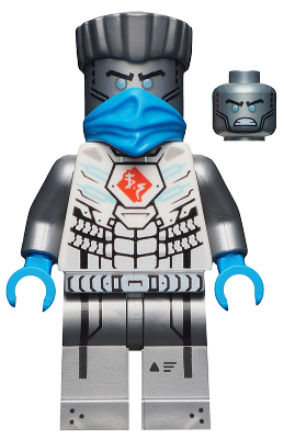 Minifig njo0647 - Zane - Legacy, Titanium VS - De BrickPlaats