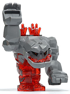 Minifig pm016 - Tremorox (Rock Monster) - De BrickPlaats