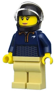 Minifig sc086 - McLaren Elva Driver - De BrickPlaats