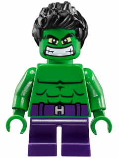 Minifig sh0252 - Hulk - Minifigure, Short Legs - De BrickPlaats