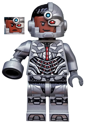 Minifig sh0436 - Cyborg - Blaster Arm - De BrickPlaats