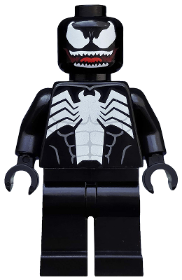 Minifig sh0542 - Venom - Teeth Parted - De BrickPlaats