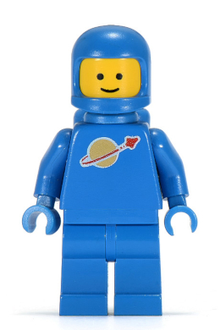 Minifig sp004 - Classic Space - Blue with Air Tanks - De BrickPlaats