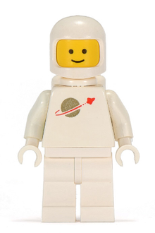 Minifig sp006 - Classic Space - White with Air Tanks - De BrickPlaats