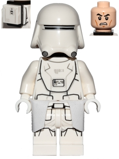 Minifig sw0657 - First Order Snowtrooper with Kama - De BrickPlaats