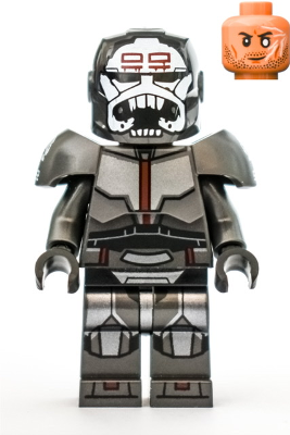 Minifig sw1149 - Clone Commando Wrecker, Experimental Unit Clone Force 99 - De BrickPlaats