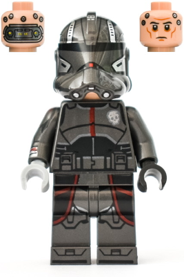 Minifig sw1151 - Clone ARC Trooper Corporal Echo, Experimental Unit Clone Force 99 - De BrickPlaats
