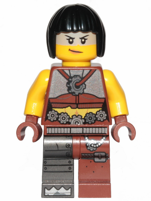 Minifig tlm170 - Sharkira - Hair - De BrickPlaats