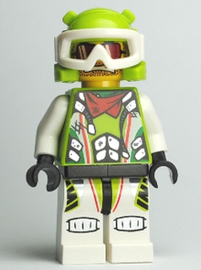 Minifig wr020 - Team X-treme Daredevil 3 (MAX-treme) - Wrap Helmet - De BrickPlaats